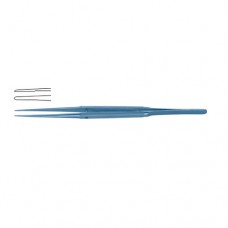 Diam-n-Dust™ Micro Dressing Forcep Straight Titanium, 21 cm - 8 1/4" Tip Size 6.0 x 0.7 mm Diam-n-Dust™ Micro Dressing Forcep Straight Titanium, 21 cm - 8 1/4" Tip Size 6.0 x 0.7 mm